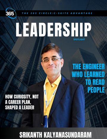 Leadership Spotlight magazine cover featuring Srikanth Kalyanasundaram: The engineer who learned to read people
